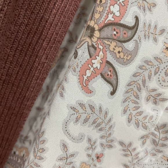 Loft blouse and sweater vest set - Picture 4 of 5